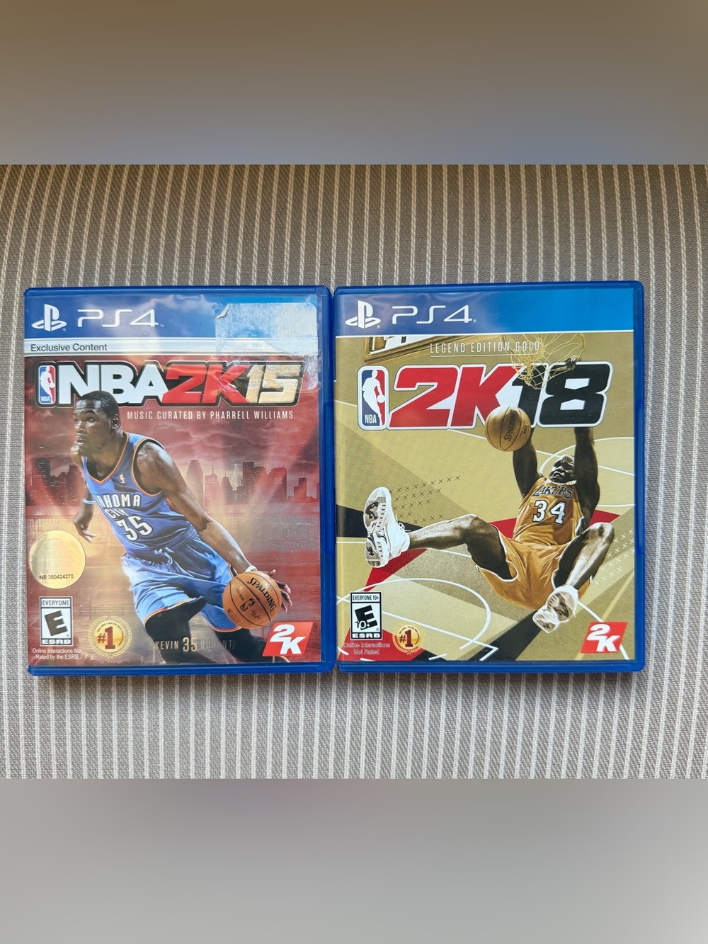 Sony PS4 Video Game Bundle - NBA 2K15 and 2K18